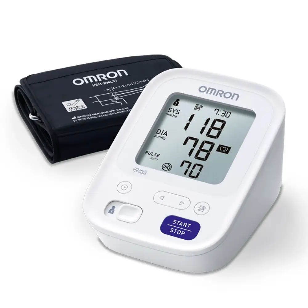 omron-m3-blood-pressure-monitor فشارسنج دیجیتالی امرن مدل m3